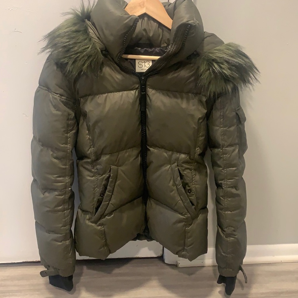 S13 down puffer coat Good condition